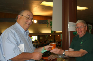 Cheers at the Irish Festival! 